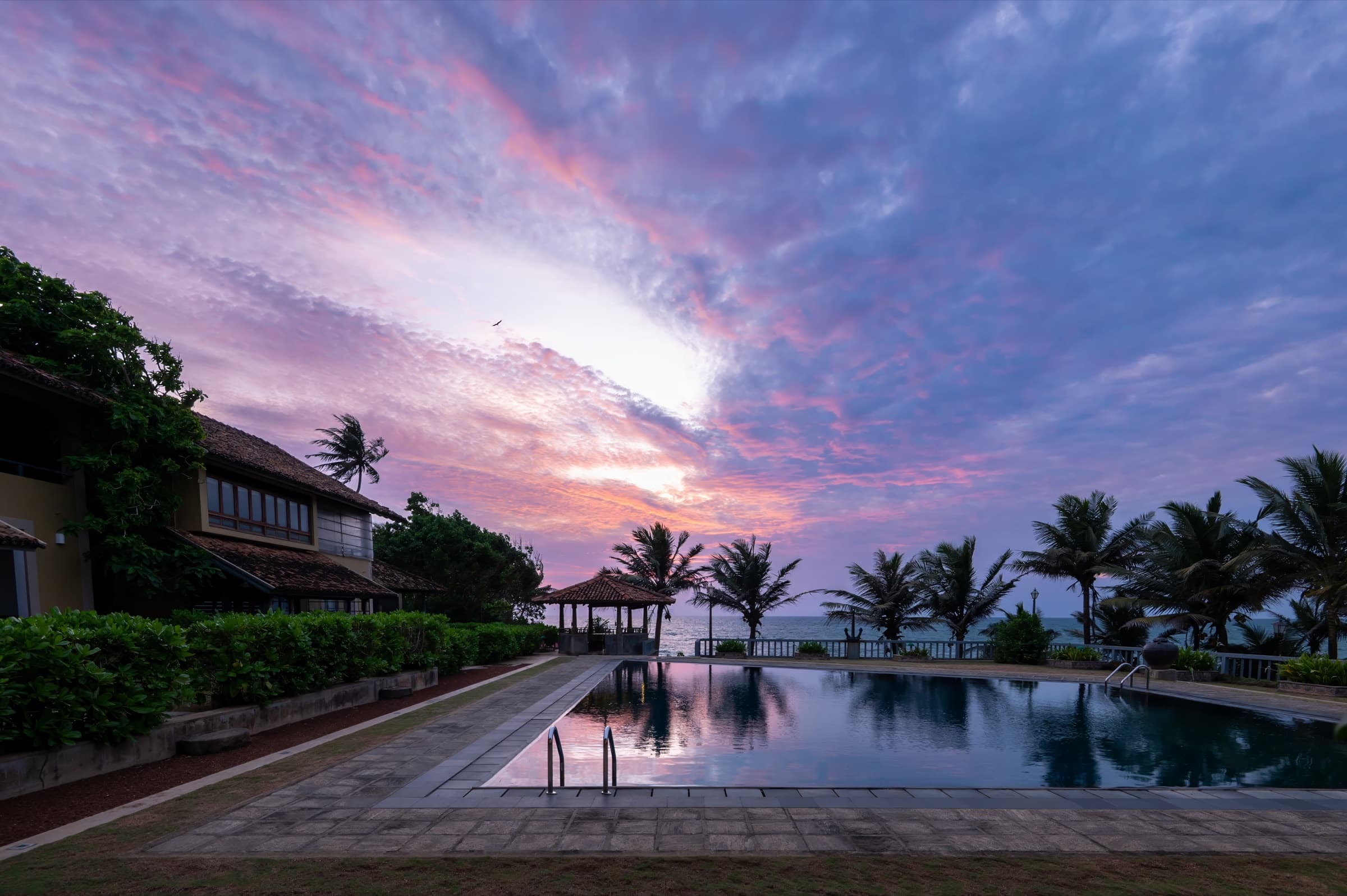 Oceanview swimming pool